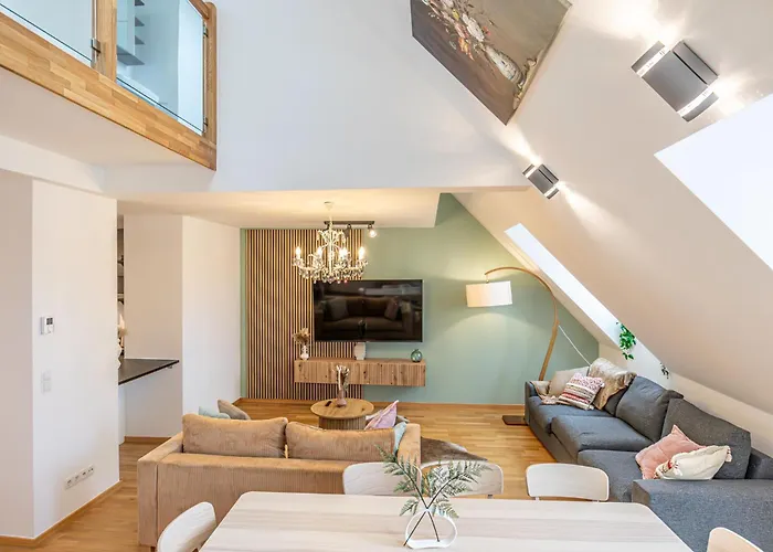 Luxury Penthouse Panorama Your Retreat * Bécs
