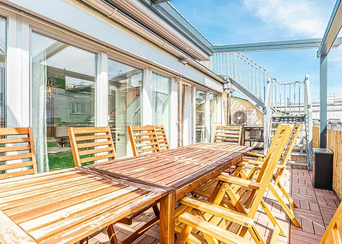 Apartman Luxury Penthouse Panorama Your Retreat Bécs