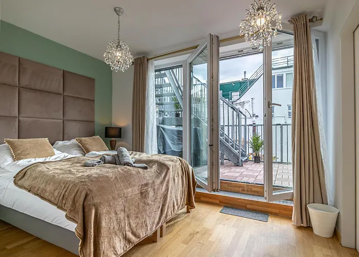 Luxury Penthouse Panorama Your Retreat * Bécs